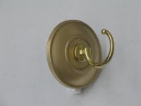 Art. 100 Brass hook mm.50 with plaque